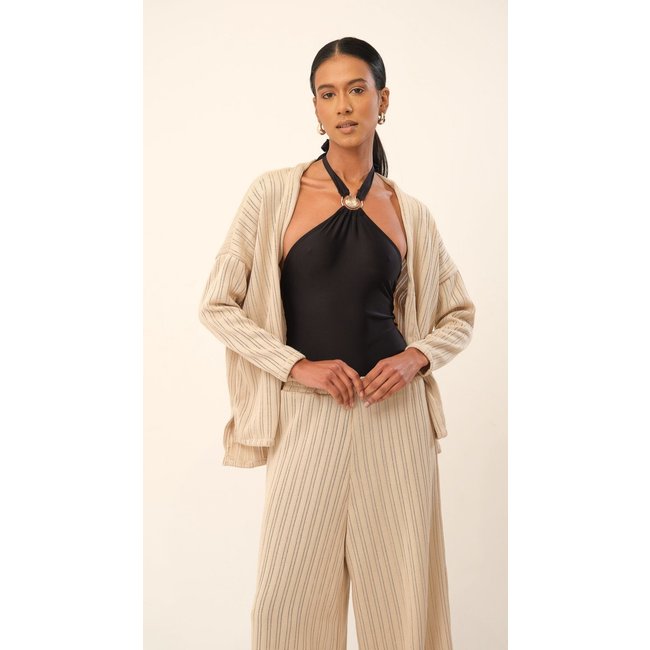 Blusa Cardigan Refúgio Tricot Off White