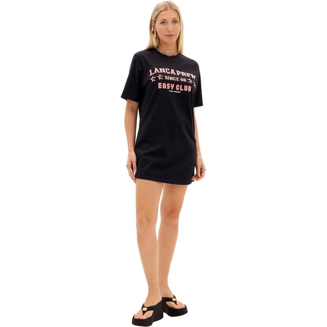 Vestido Easy Lança Perfume Easy Club Pr25 Preto Feminino