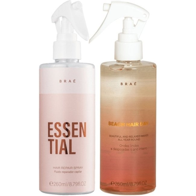 Kit Braé Beach Hair Essential Proteção Finalizadora (2 produtos)