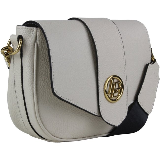 Bolsa feminina em couro Linea Bella 5229 Off White