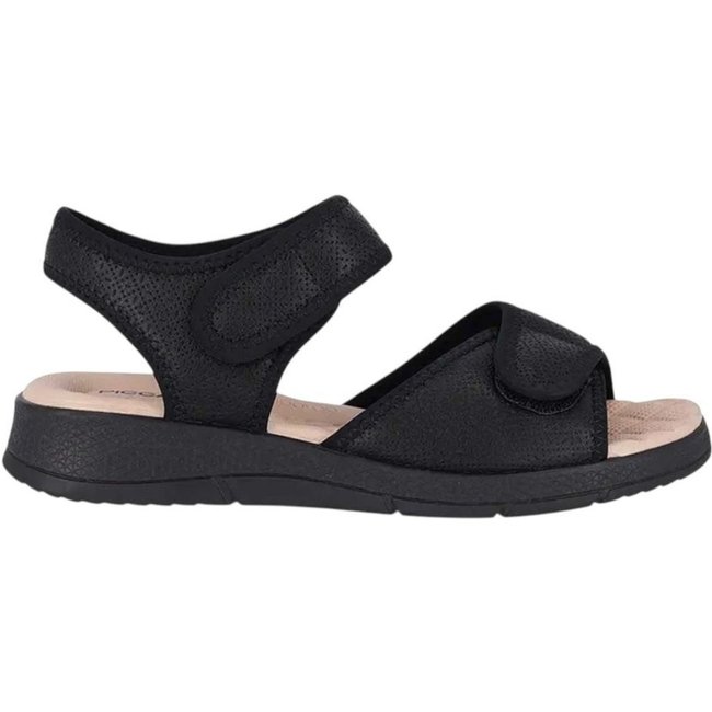 Sandália Piccadilly Esporão Anabela Feminina - Preto - piccadilly
