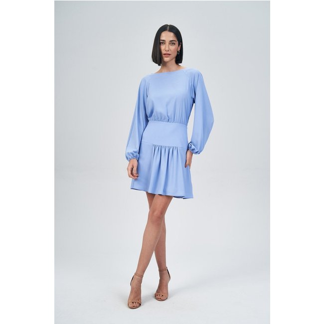 Vestido Manga Longa Bufante Feminino Acostamento