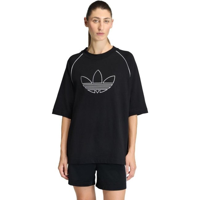 CAMISETA OVERSIZED (ADILENIUM) adidas Originals Preto