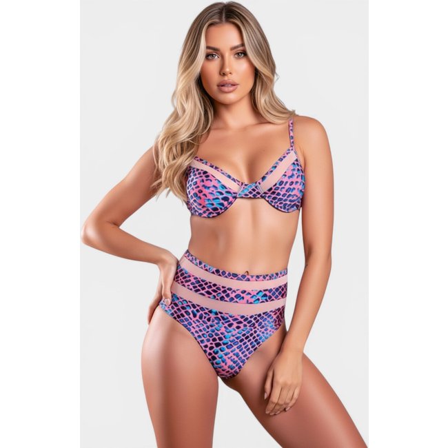 Biquíni Areia Branca Praya Hot Pant Cobra Roxo