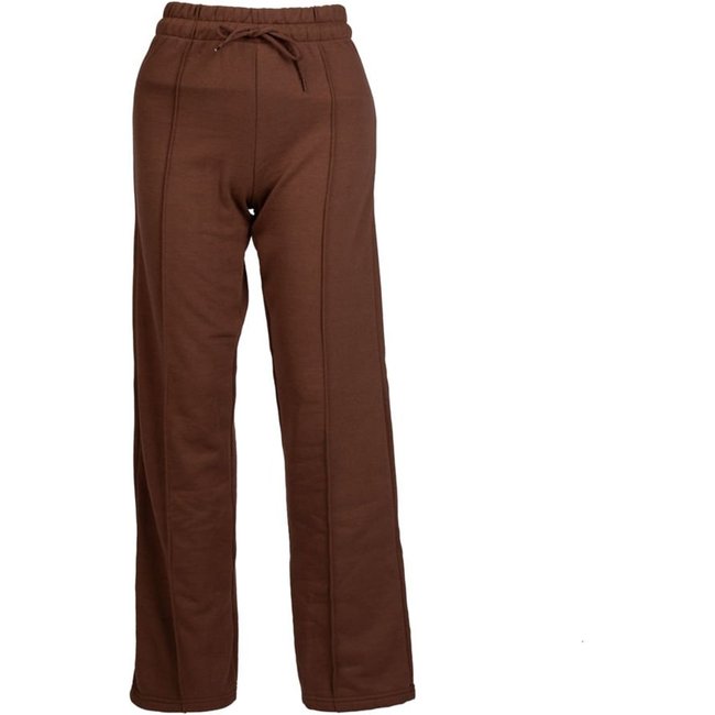 Calça Moletom Feminina Desayner Básica Marrom