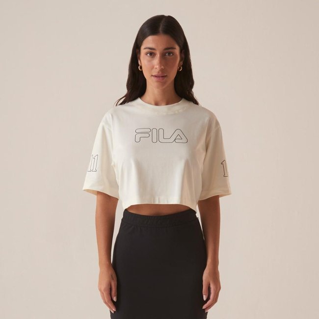 Camiseta Fila Over Outline Union 1911 Feminina Incolor