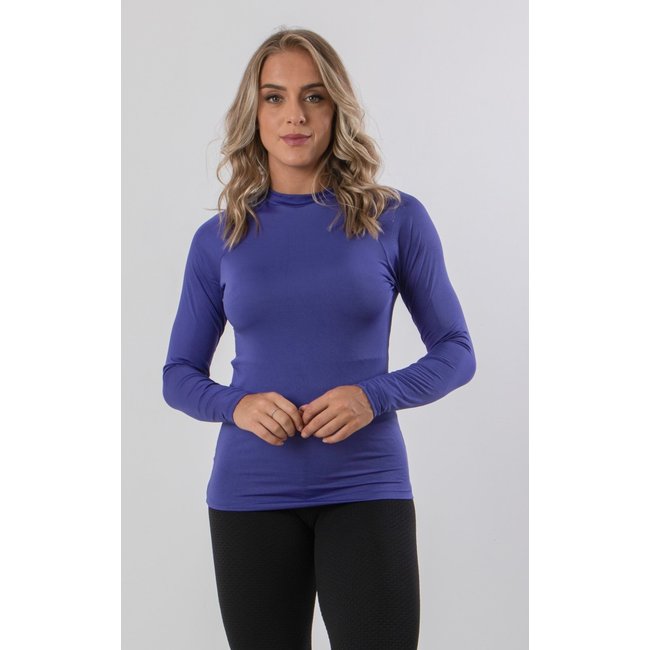 Camisa Térmica Diluxo Blusa Segunda Pele Proteção UV Azul
