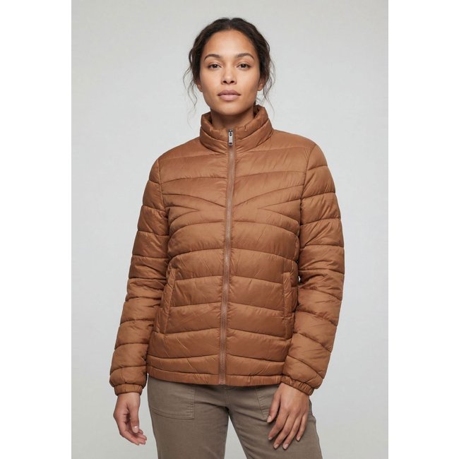 Jaqueta Feminina Facinelli Acolchoada Marrom