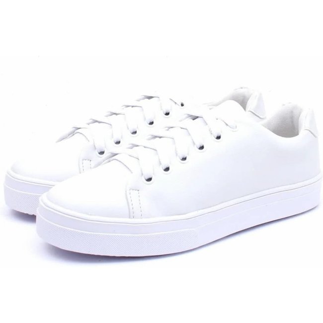 Tênis Feminino Casual Clube do Sapato de Franca DFT Saara Smart Leve Branco