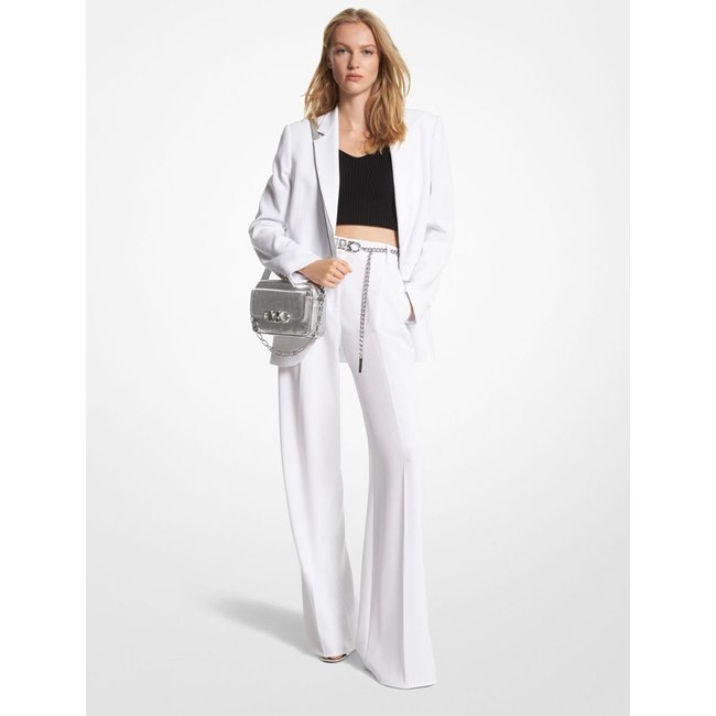 Calça De Sarja Plissada Ms330h2enx100