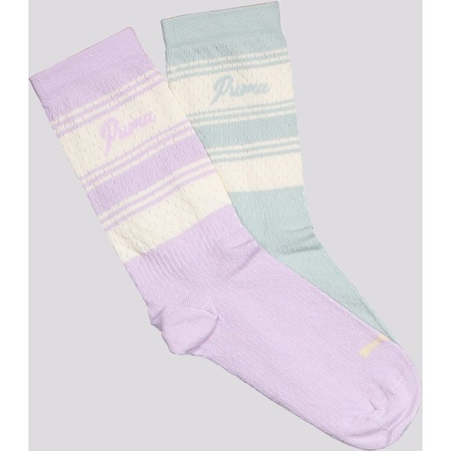 Kit Meia Puma Cano Longo 2 Pares Feminina Lilás e Verde