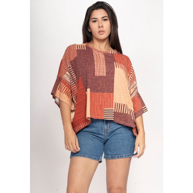 Blusa Amazonia Vital Asa Delta Malha Tupã Tramas do Sol