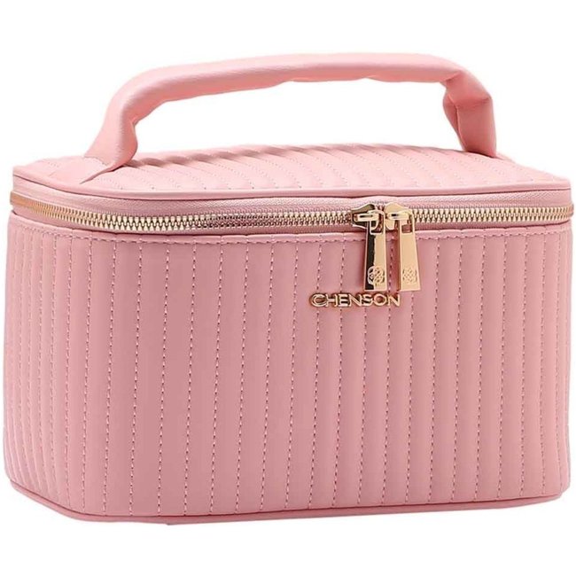 Necessaire Feminina Chenson Original Frasqueira Viagem Rosa 0484915
