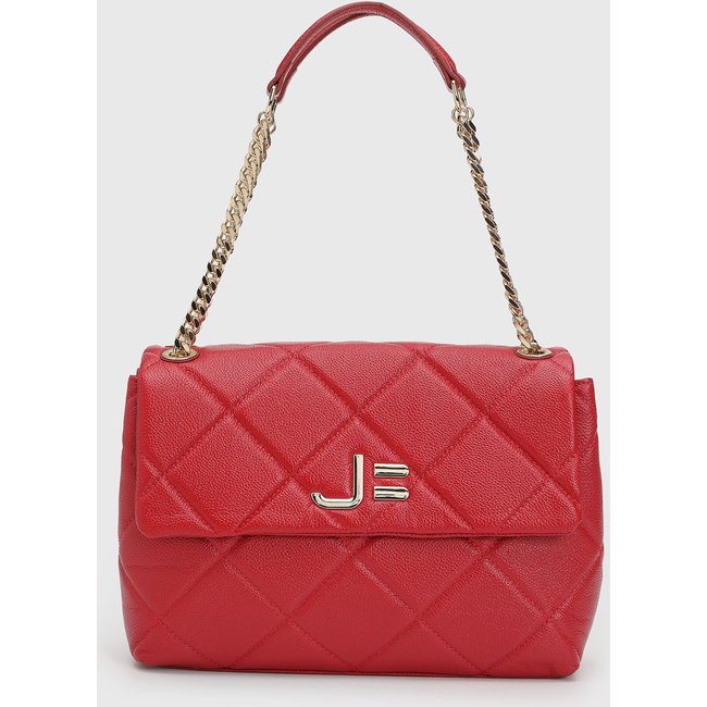 Bolsa Feminina Jorge Bischoff Matelassê Vermelha