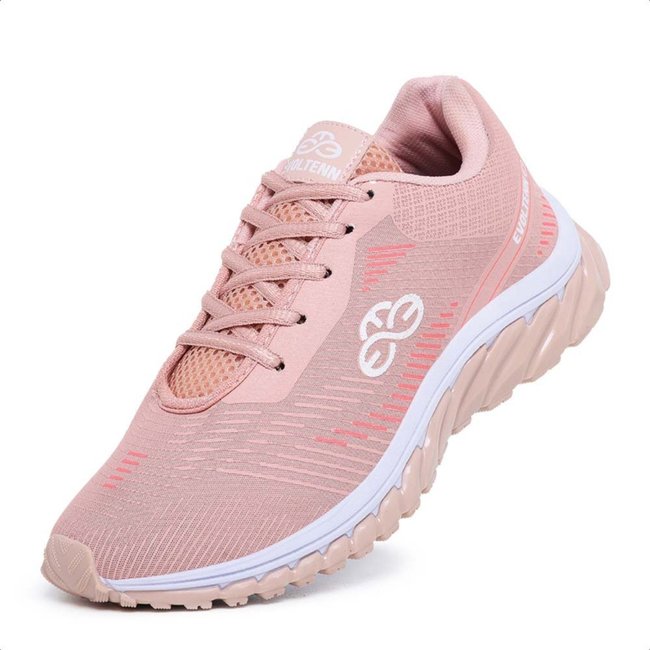 Tênis Feminino Esportivo Evoltenn Tube Runner Nude