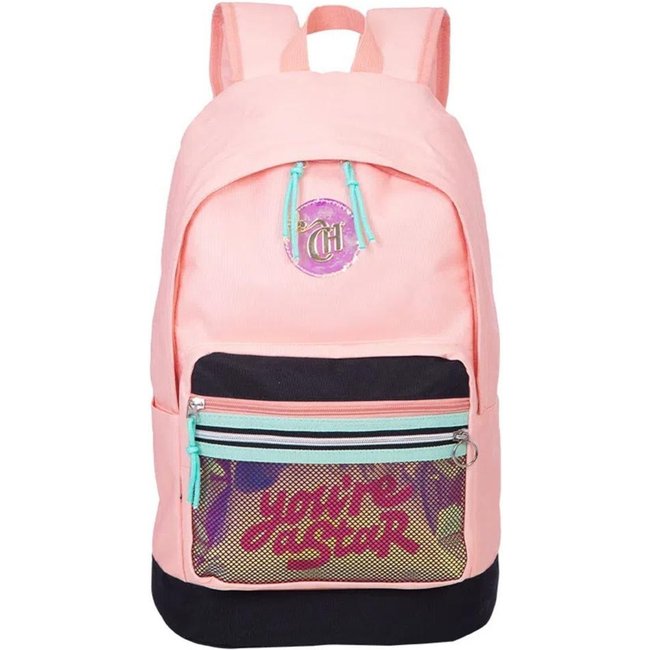 Infantil - Mochila Sestini Capricho Candy Tangerina Rosa Feminino