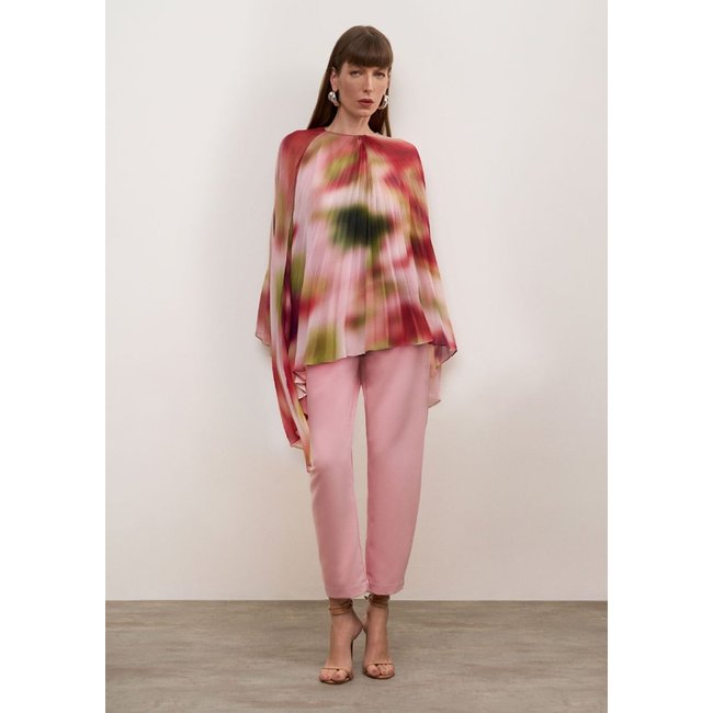 Calça Iódice Slim Alta Rosa