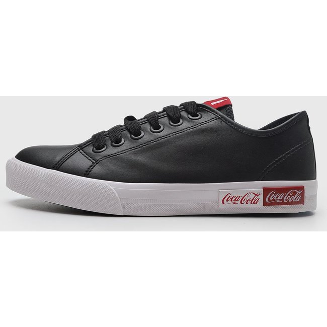 Tênis Feminino Coca-Cola Cano Baixo Preto