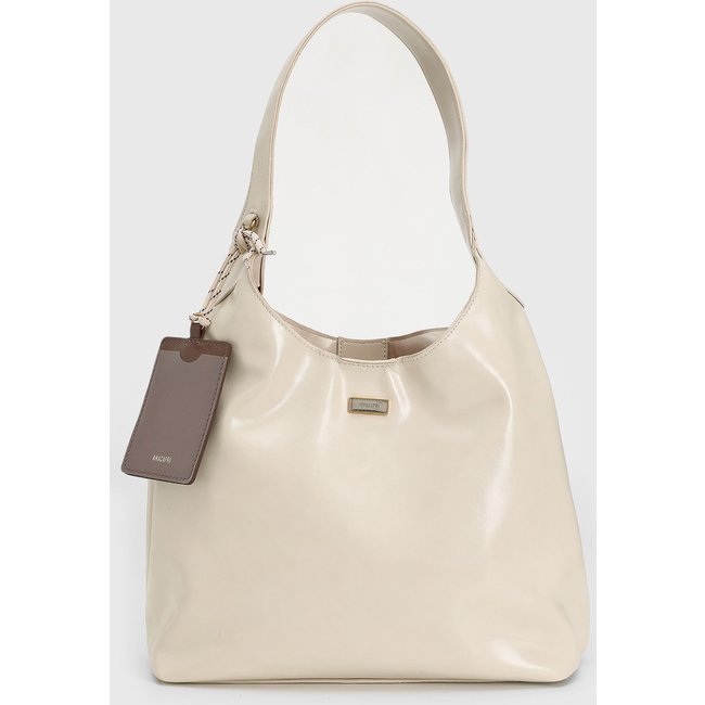 Bolsa Tiracolo Feminina ANACAPRI Hobo Off-White
