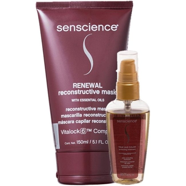 Senscience True Hue Color Protecting 55ml e Renewal Mask 150ml