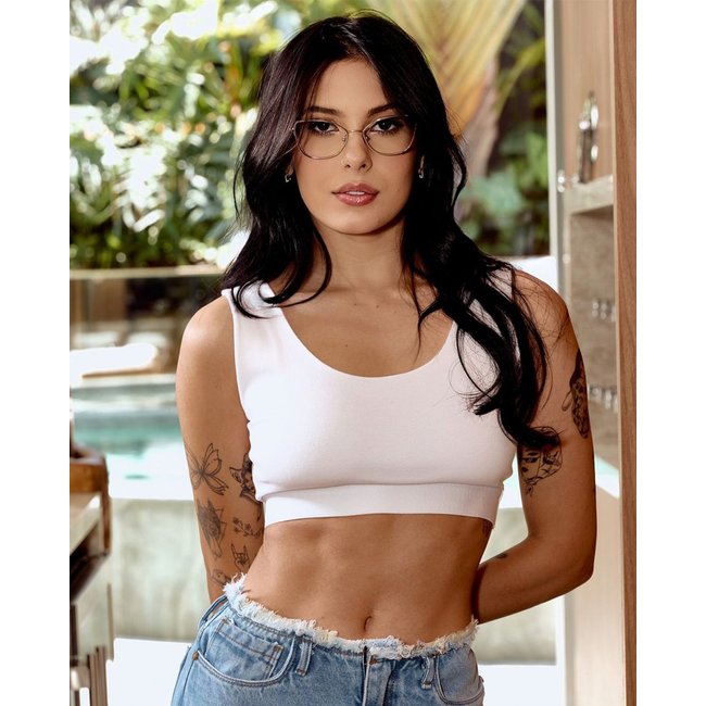 Top Feminino Básico Poliamida 90274 Off White Consciência