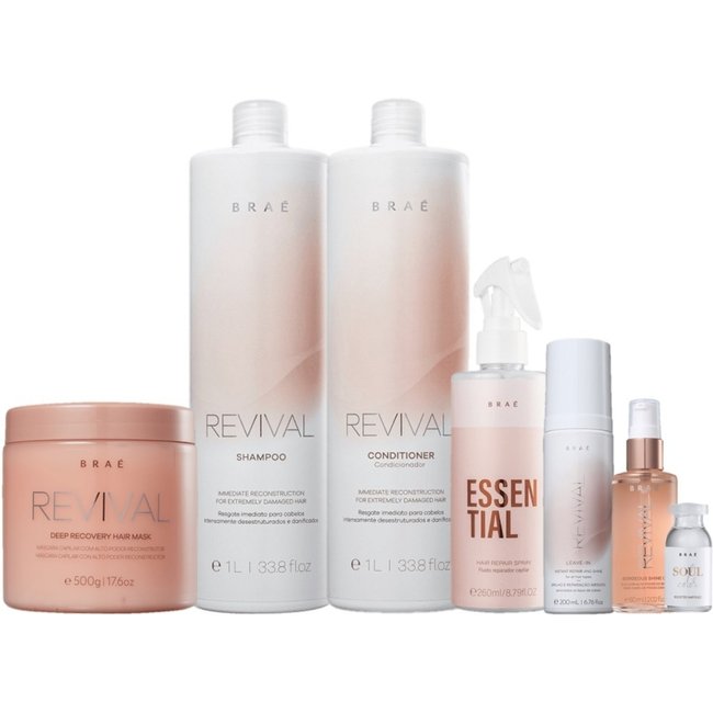Kit Brae Revival Color Booster (7 Produtos)