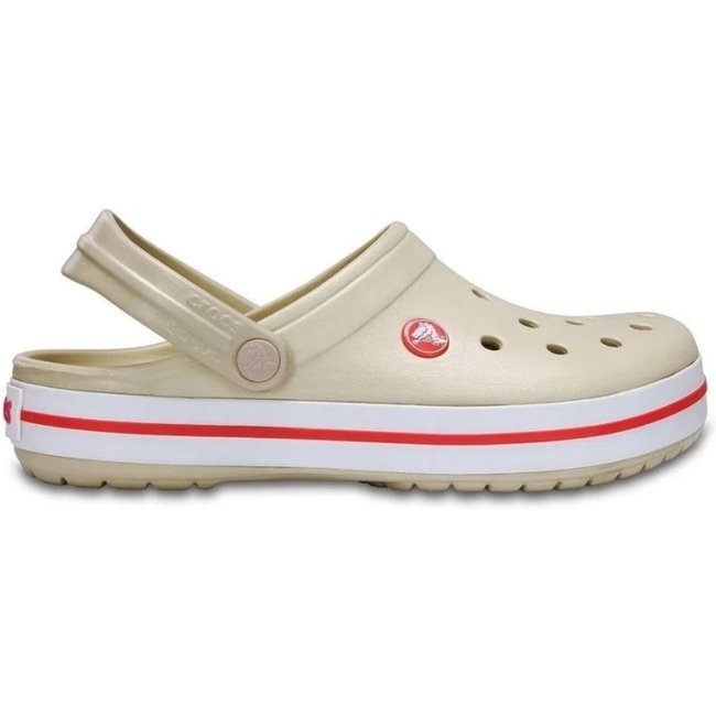 Sandália Clog Crocs Crocband Bege Bege Bege