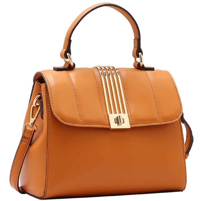 Bolsa Feminina Chenson Original Atemporal Mão Caramelo 3485068