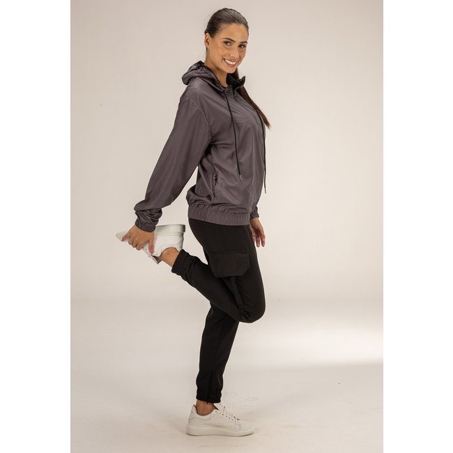 Corta Vento Feminino Grafite Classic Dulk