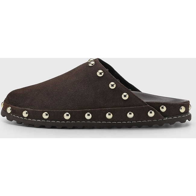 Mocassim Feminino Luiza Barcelos Tachas Marrom