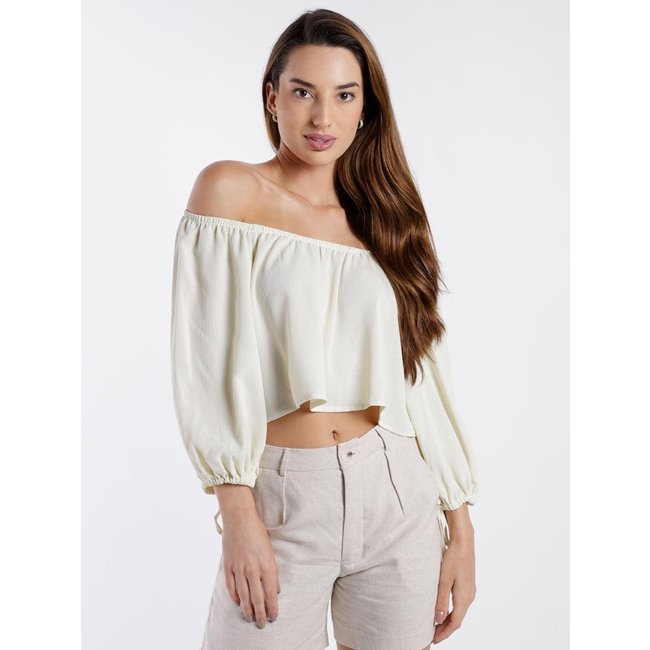 Blusa Manga 3/4 Autentique Feminina AMARELO