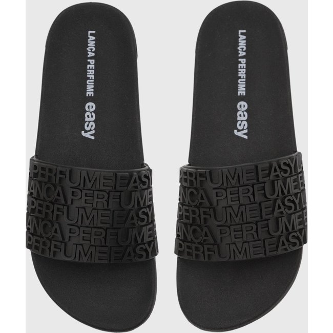 Chinelo Feminino Lança Perfume Slide Preto