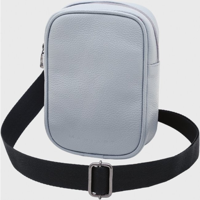 Bolsa Crossbody de Couro Mariart Lolla Azul