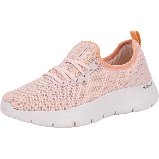 Tênis Feminino Go Walk Flex Skechers 896364 5676364 Laranja