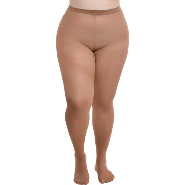 Meia calça opaca fio 40 plus size Loba Lupo