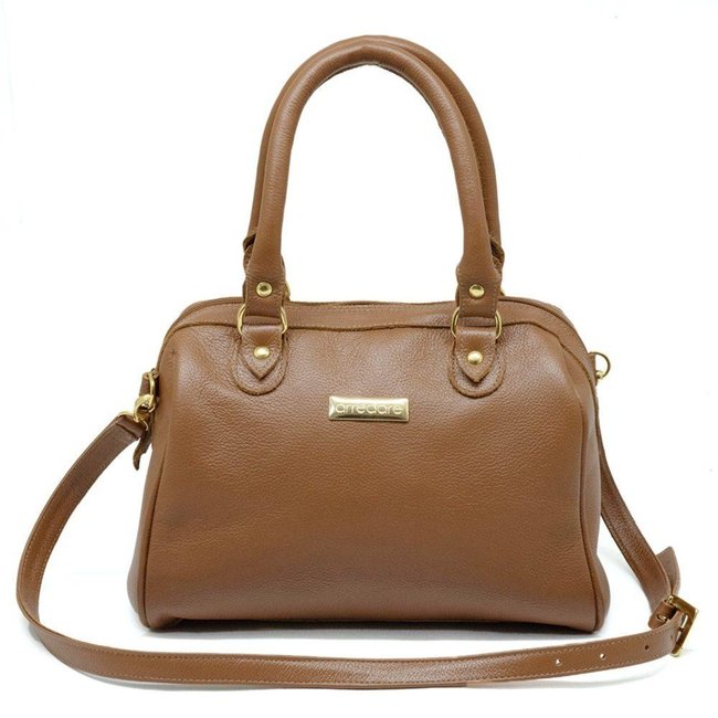 Bolsa Feminina Couro Floater Alça Removível Caramelo Único Caramelo