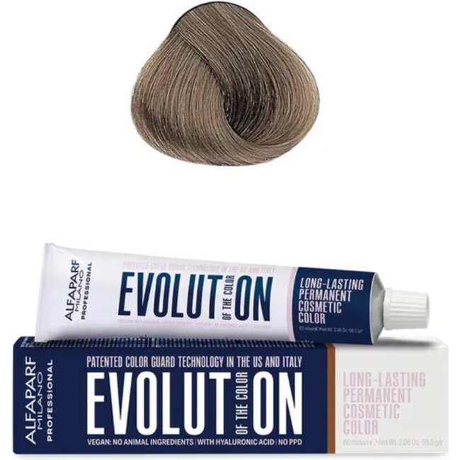 Coloração Alfaparf Milano Evolution Of The Color 60ml 8.1 Louro Claro Cinza