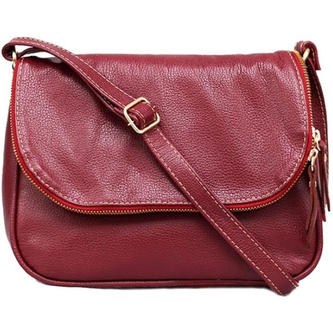 Bolsa SN Couros Islândia Vermelho
