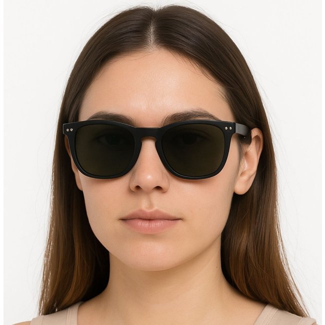 Óculos de Sol Masculino Wayfarer Preto Clássico Estilo Atemporal e Proteção UV