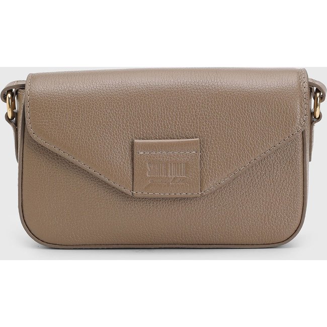 Bolsa Feminina Santa Lolla Texturizada Taupe