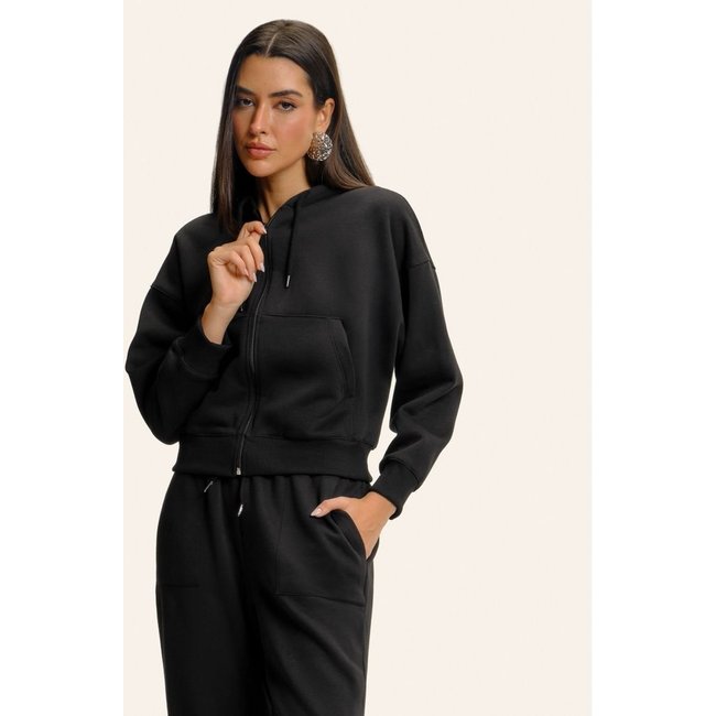 Jaqueta Feminina com Capuz Endless Preto