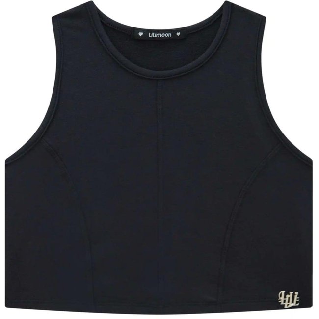 Cropped Menina Preto Lilimoon 10 Preto