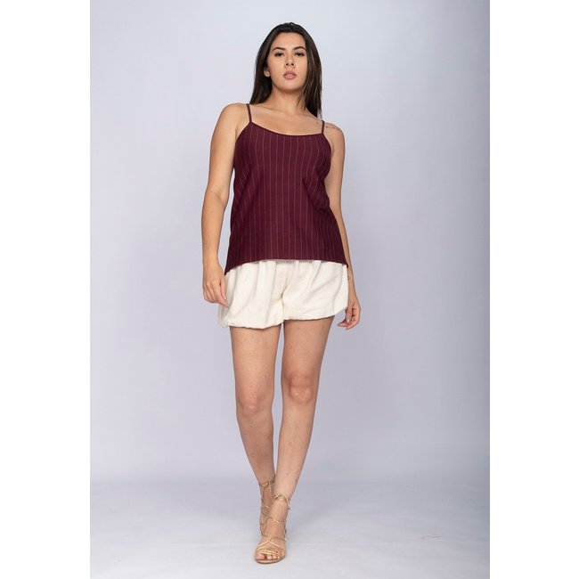 Blusa Amazonia Vital Regata Niterói Risca de Giz Vinho Açaí