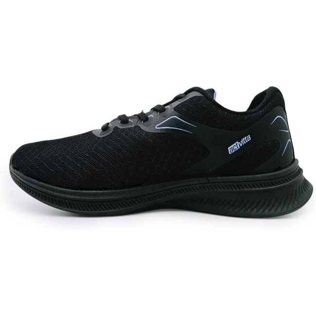 Tênis Feminino Actvitta Respirável com Cadarço - Frescor Preto
