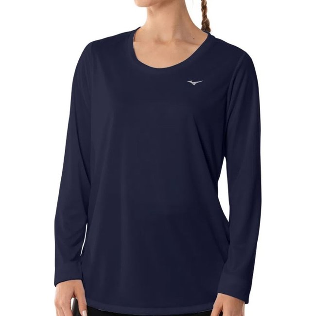 Camiseta Manga Longa Mizuno Feminino Energy