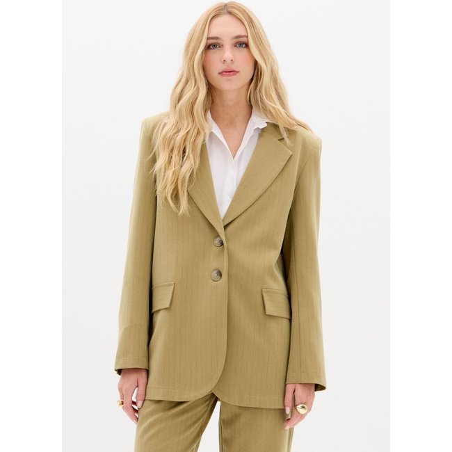 Blazer Oversized Alfaiataria Risca de Giz My Favorite Things