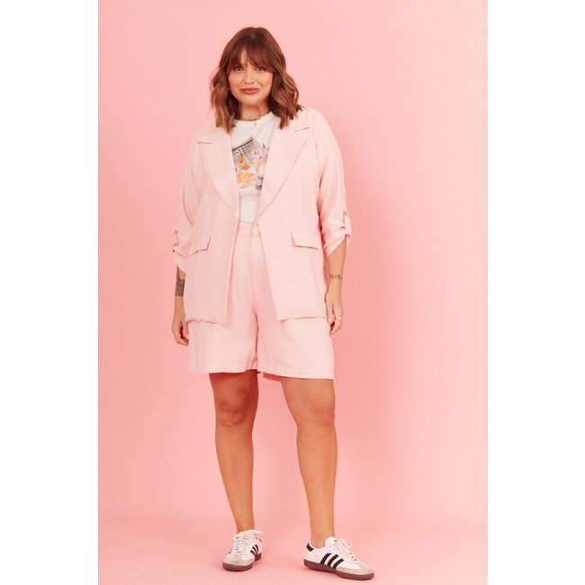 Shorts Alfaiataria In Love Julia Rosa