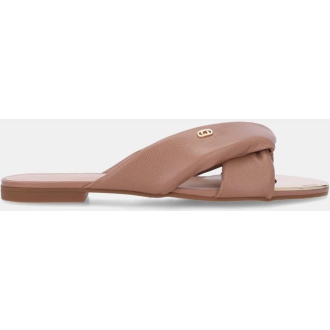 Chinelo Couro Luz da Lua- 53120036 Marrom