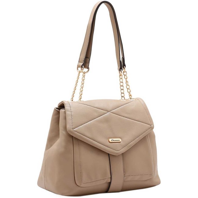 Bolsa Feminina Chenson Soft Chic 3485282 Bege