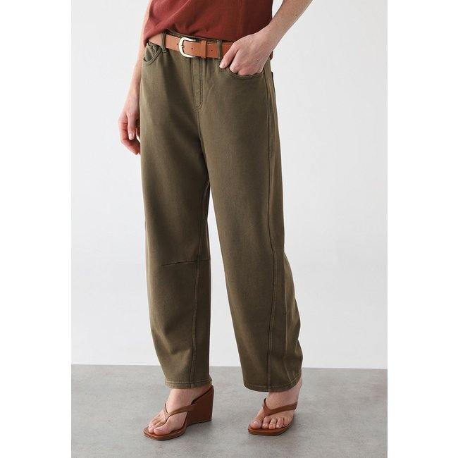 Calça Feminina GAP Barrel Marrom